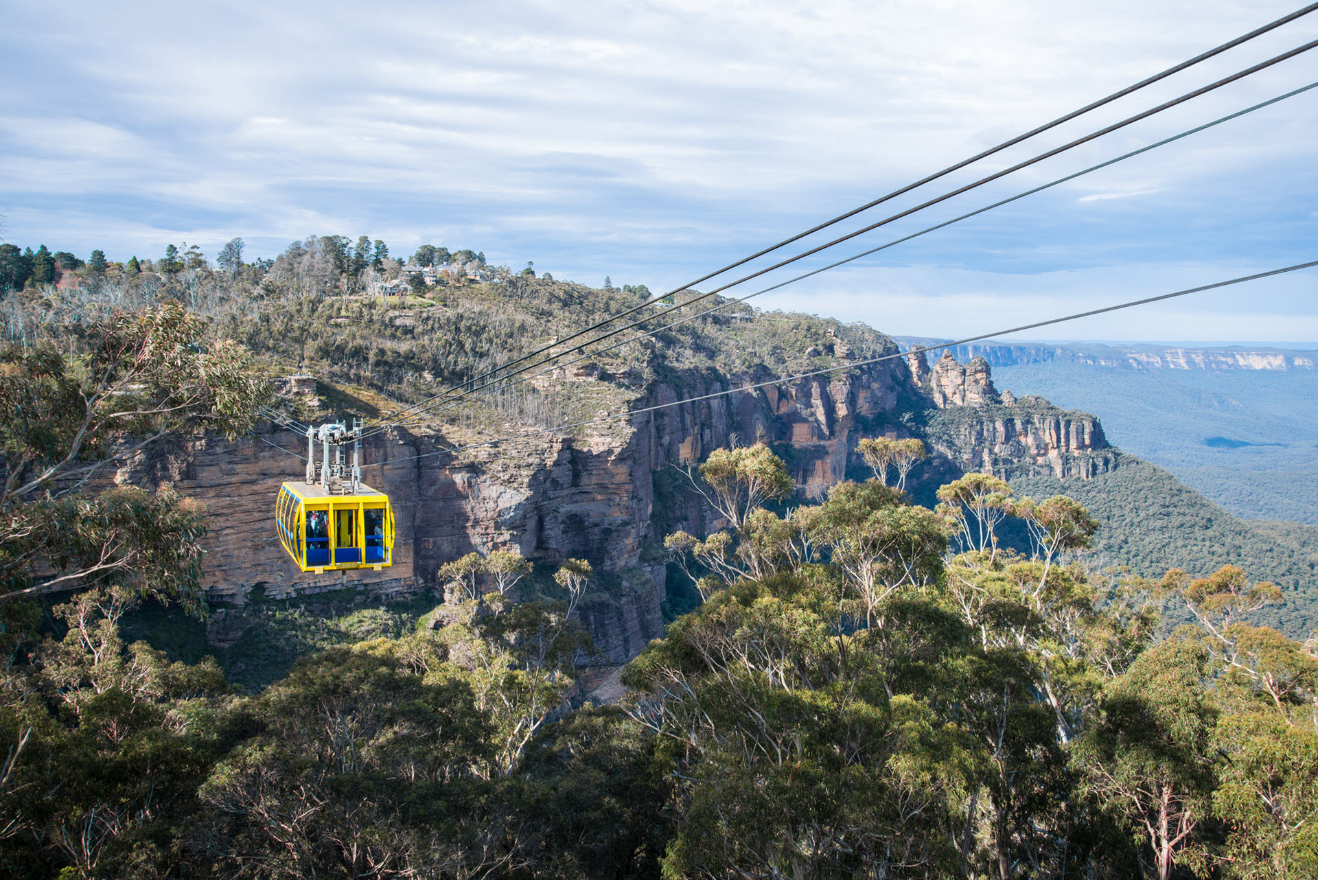 Cable Car Rides At Blue Mountains